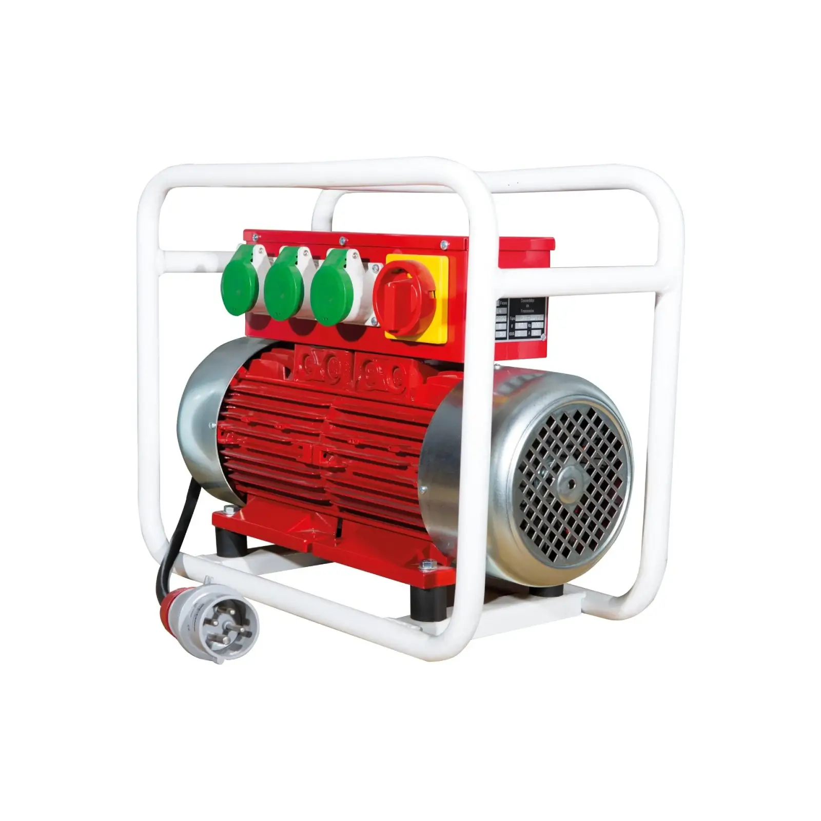 Concrete Vibrator Converter Motor - 3 Outputs